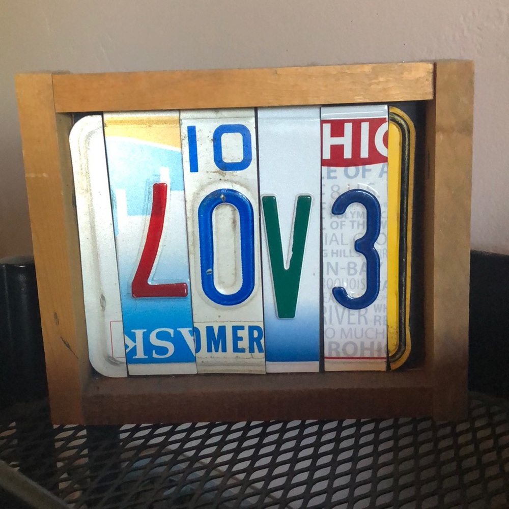 LOVE home decor sign